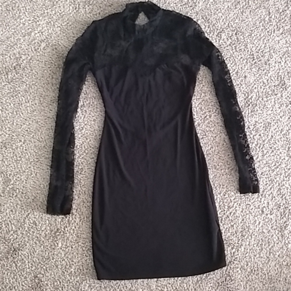 Super sexy lace black dress!